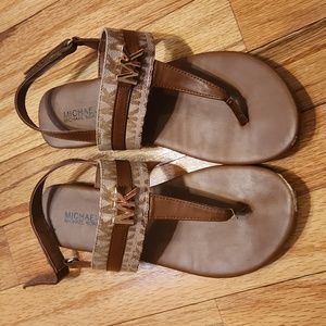 Michael Kors girl sandals size 3